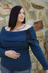 Crochet Kit - Tied and True Pullover thumbnail