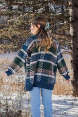 Crochet Kit - Plaid Cardigan thumbnail