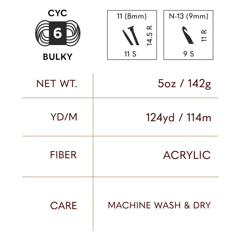 Heartland® Thick & Quick® Yarn