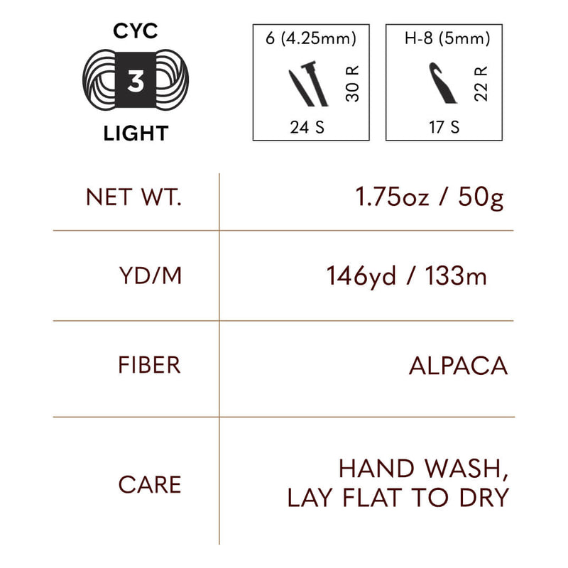 LB Collection® Baby Alpaca Yarn