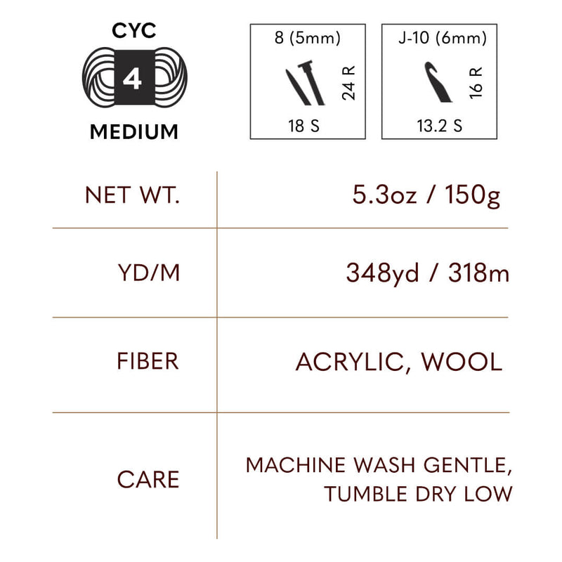 Wool-Ease® Fair Isle Yarn