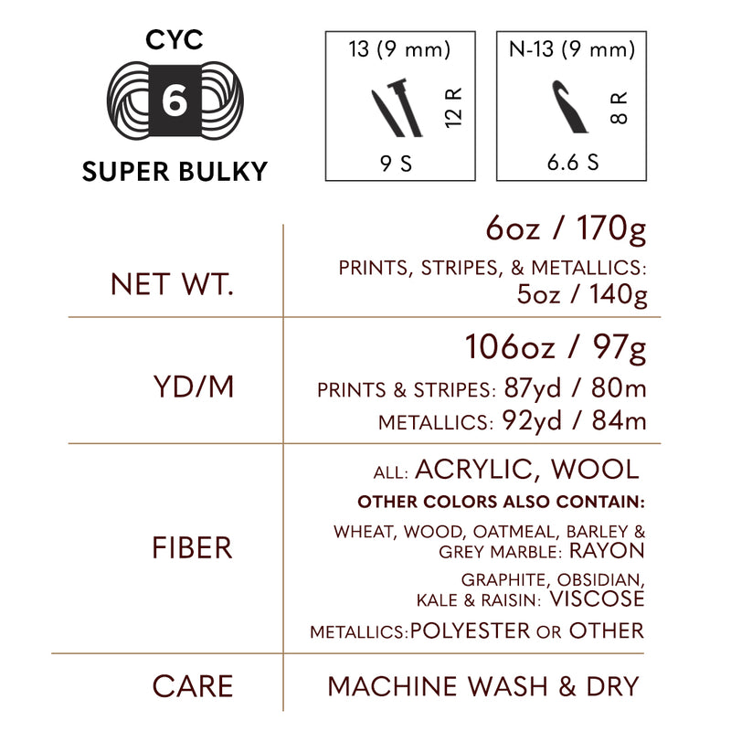 Wool-Ease® Thick & Quick® Yarn