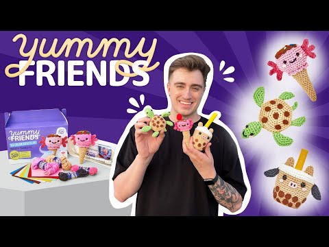 Yummy Friends Crochet Kit