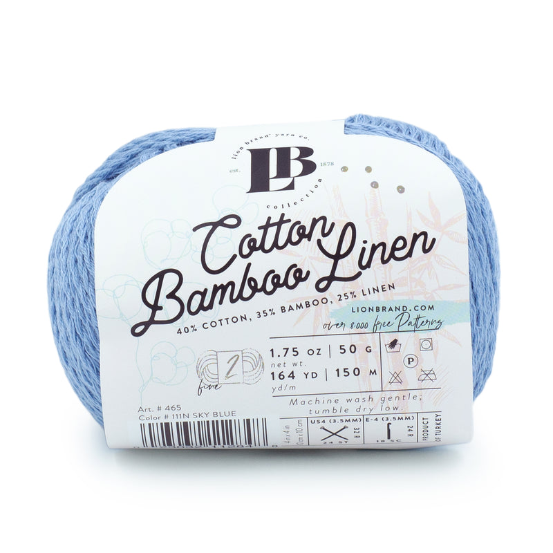 LB Collection® Cotton Bamboo Linen Yarn