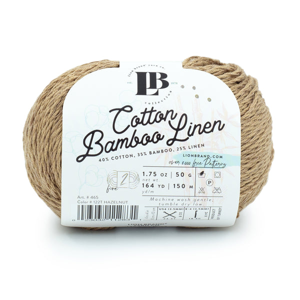 Shop LB Collection® Cotton Bamboo Linen Yarn