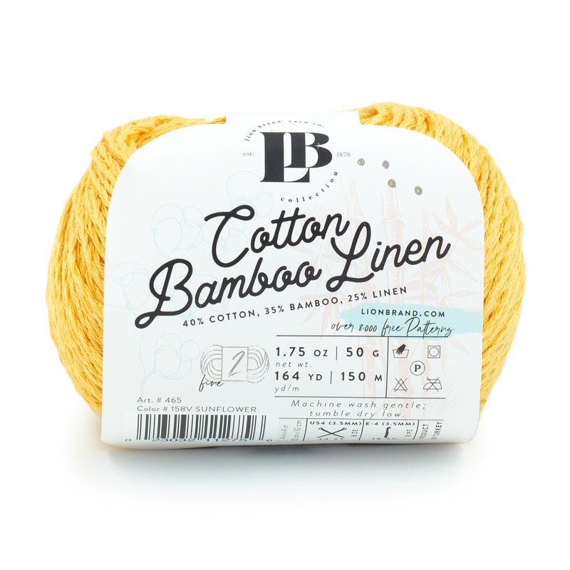 LB Collection® Cotton Bamboo Linen Yarn