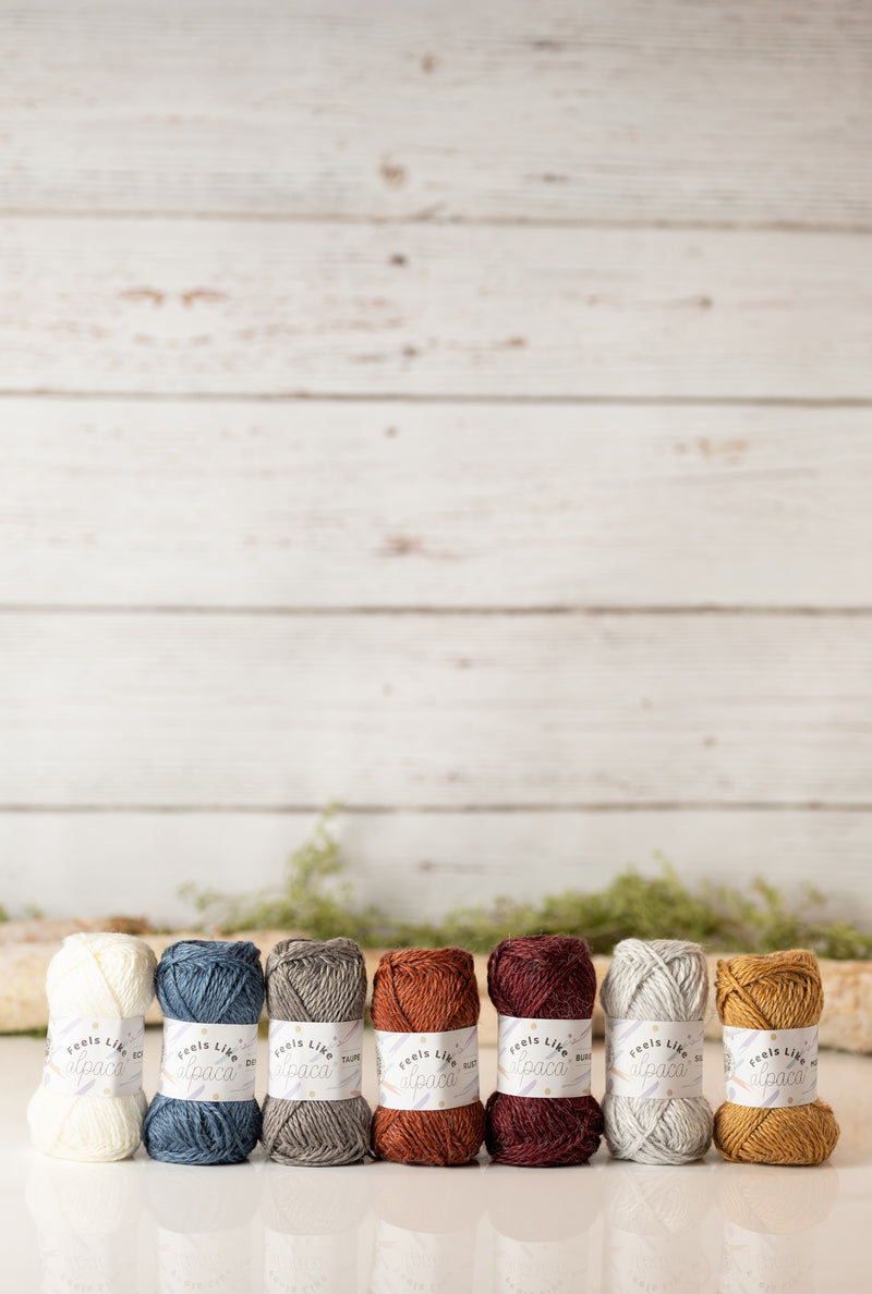 Feels Like Alpaca™ Yarn Minis (Assorted 7 Pack)